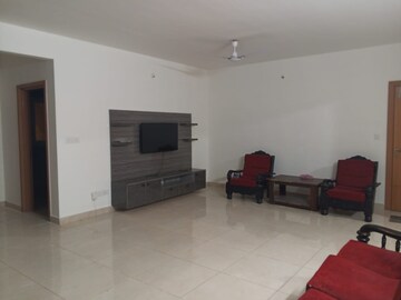 Living Room in 3 BHK Apartment at Assetz Here And Now, Thanisandra – for Rent