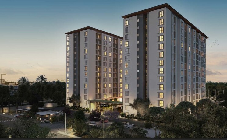 Exterior View, assetz-here-and-now 3 Bedroom 1385 Sq.Ft. Apartment In Thanisandra Bangalore 8809772