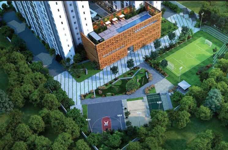 Exterior View, assetz-here-and-now 3 Bedroom 1385 Sq.Ft. Apartment In Thanisandra Bangalore 8809772