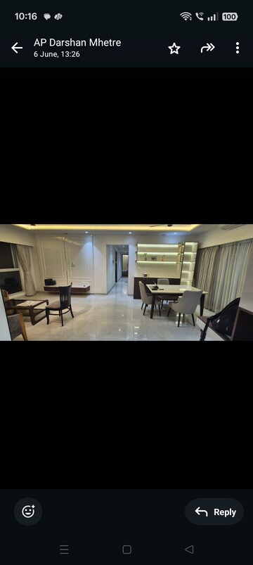Master Bedroom in 3 BHK Apartment at Piramal Vaikunth, Balkum Pada – for Rent