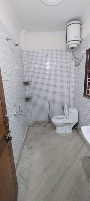 Bathroom in 2 BHK Builder Floor at SS Southend Floors, South City 2 – for Rent