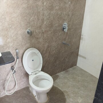 Bathroom in 3 BHK Apartment at Krishna Skyvillas, SamA-Savil Road – for Rent