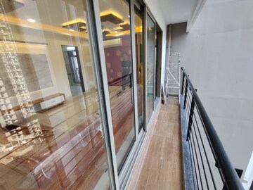 Balcony in 2.5 BHK Apartment at Runwal Eirene, Balkum Pada – for Rent
