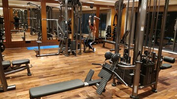 Gym in 4 BHK Villa at Shanti Niketan – for Rent