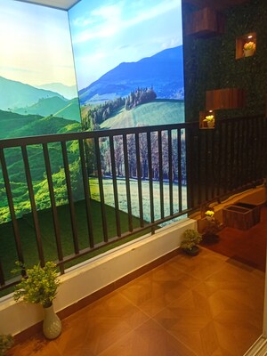 Balcony in 2 BHK Apartment at Bhimjyani Verraton, Manpada – for Sale