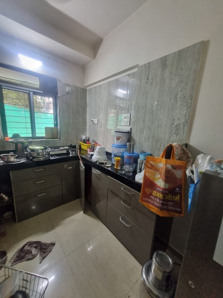 Kitchen, maa-monarch 2 Bedroom 560 Sq.Ft. Apartment In Borivali East Mumbai 8810044