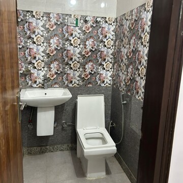 Bathroom in 1 BHK Builder Floor at Chattarpur – for Rent