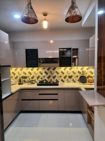 Kitchen in 3 BHK Builder Floor at M2K Olive Greens, Sector 104 – for Sale