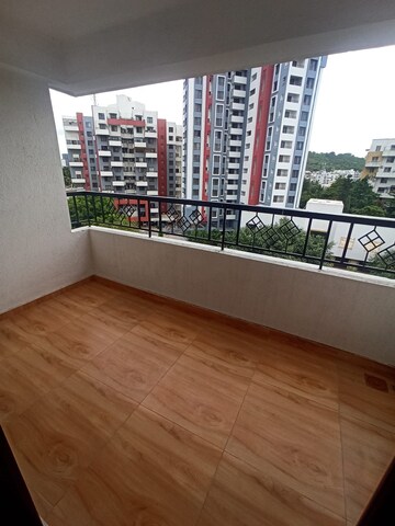 Terrace in 3 BHK Apartment at Shivtirth Nagar – for Rent