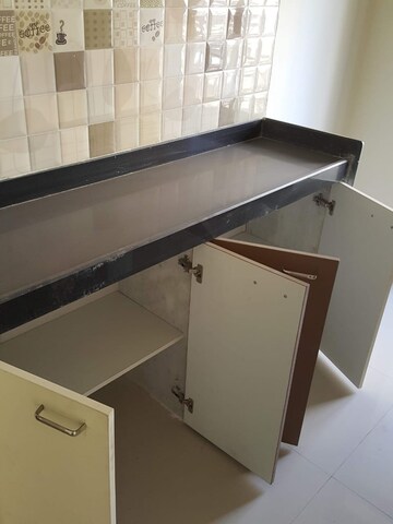 Kitchen in 2 BHK Apartment at Ashar Metro Towers, Vartak Nagar – for Rent