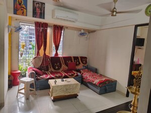 Living Room in 1 BHK Apartment at Ulwe Sector 19 – for Sale