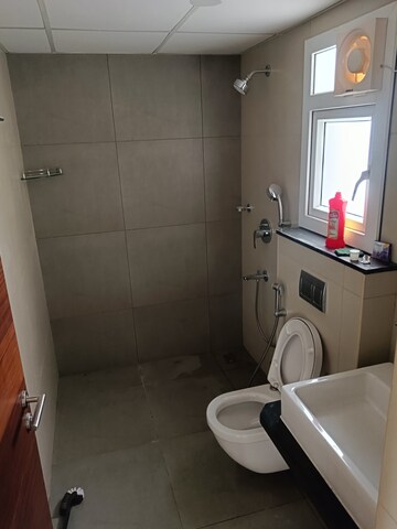 Bathroom in 3 BHK Apartment at Brigade Cornerstone Utopia, Varthur – for Rent