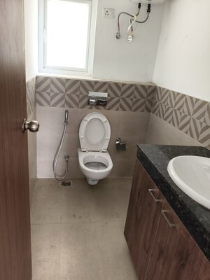 Bathroom in 3 BHK Apartment at Shapoorji Pallonji Joyville Gurgaon, Sector 102 – for Rent