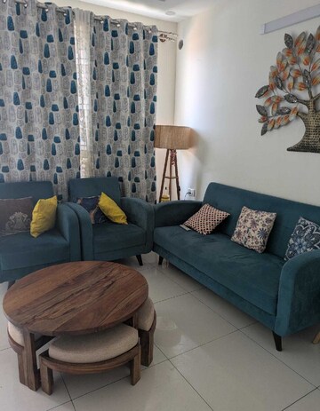Living Room in 2 BHK Apartment at Godrej 24 Sarjapur, Sarjapur Road – for Rent