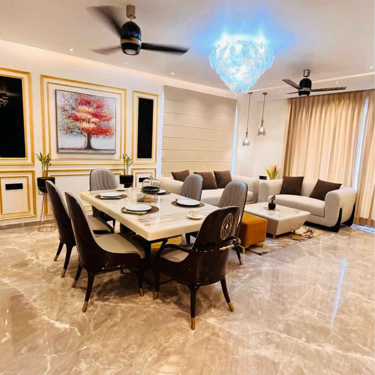3 BHK + Pooja Room,Servant Room Builder Floor For Sale in Sushant Lok 3