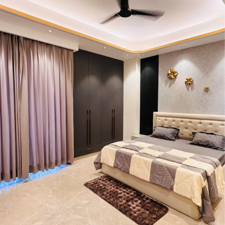 Bedroom, sushant-lok-3 3 Bedroom 300 Sq.Ft. Builder Floor In Sector 57 Gurgaon 8810421
