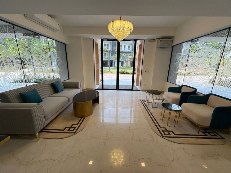 Living Room, smart-world-gems 3 Bedroom 1423 Sq.Ft. Apartment In Sector 89 Gurgaon 8810411