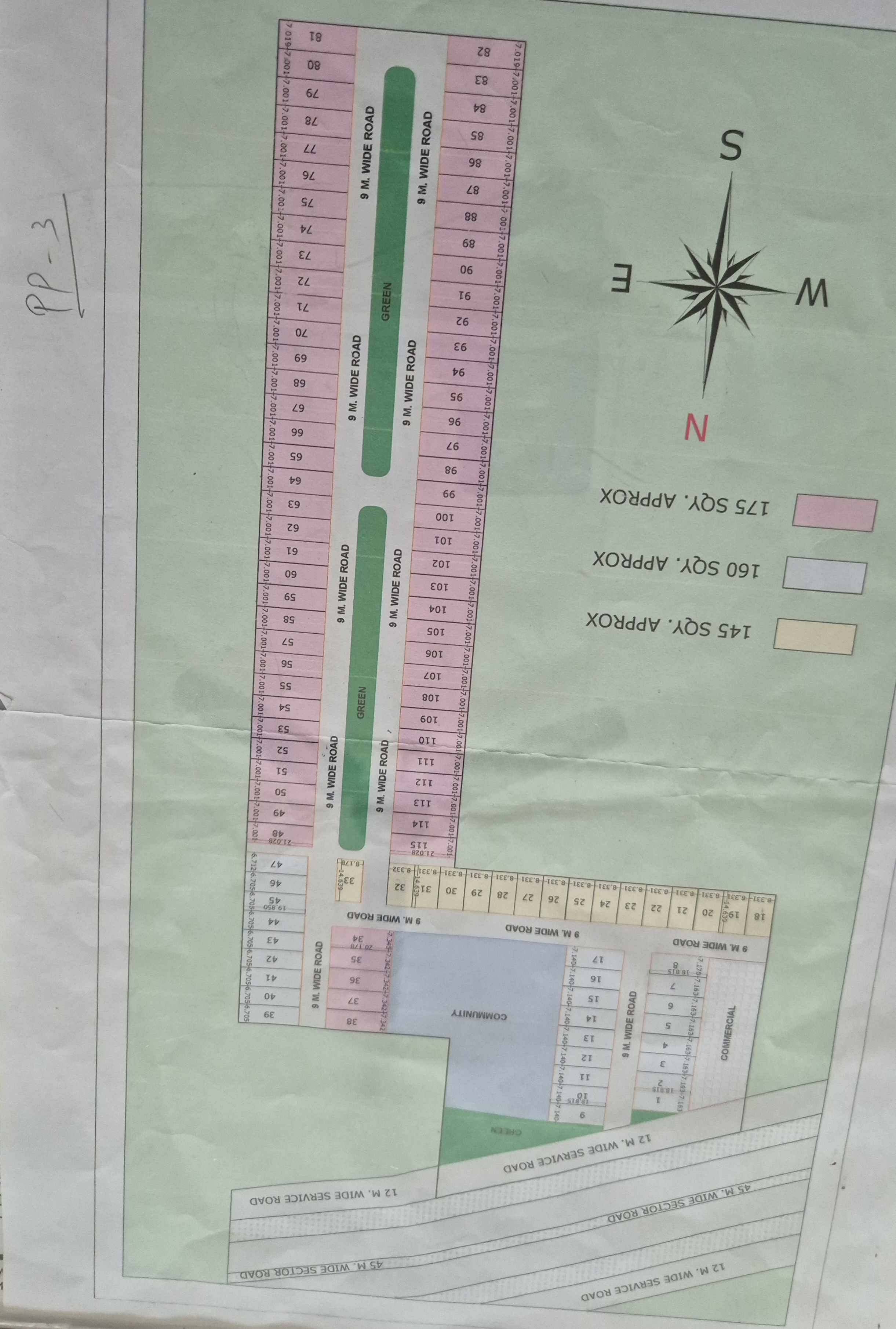 Plot For Sale in Pp Green