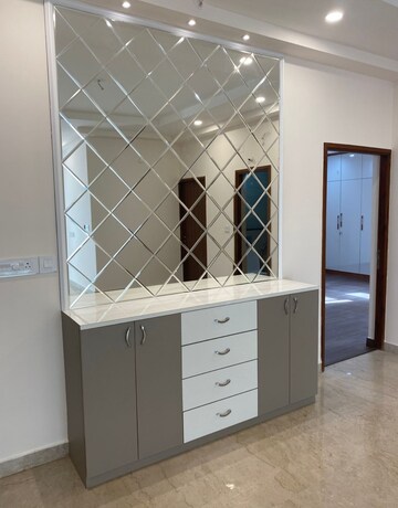 Kitchen in 4 BHK Apartment at Aurobindo Kohinoor, Serilingampally – for Rent