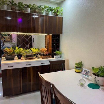 Balcony in 3 BHK Apartment at Rustomjee Urbania Azziano, Vrindavan Society – for Rent