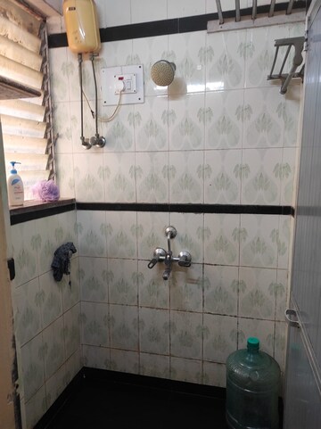 Bathroom in 1 BHK Apartment at Kabra Maheshwari Nagar, Andheri East – for Rent