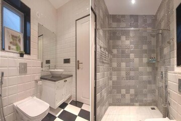 Bathroom in 4 BHK Villa at Nagoa – for Sale