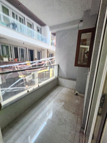 Balcony in 2 BHK Builder Floor at Chattarpur – for Rent