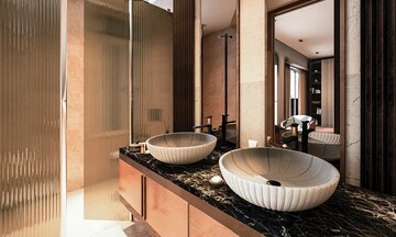 Kitchen in 4 BHK Apartment at Techno Aakasa, Worli – for Sale