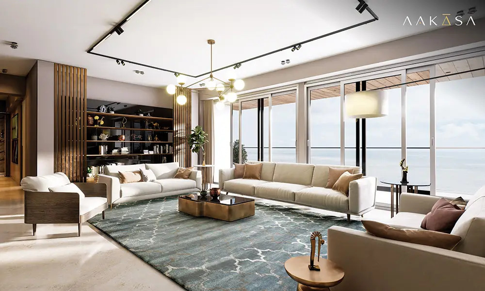 4 BHK + Servant Room 2900 Sq.Ft. Apartment in Techno Aakasa