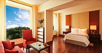 Living Room in 4 BHK Builder Floor at DLF Express Greens, Manesar Sector 1a – for Rent