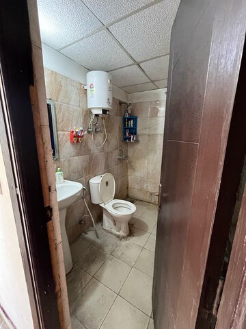 Bathroom in 3 BHK Apartment at Ajnara Le Garden, Sector 16b Greater Noida – for Rent