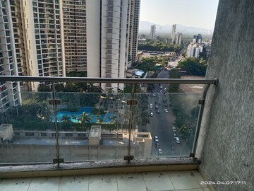 Balcony in 1 BHK Apartment at Bhairaav Goldcrest Residency, Ghansoli – for Rent