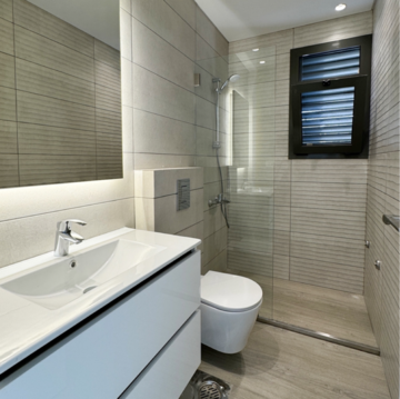 Bathroom in 2 BHK Apartment at Borivali West – for Sale