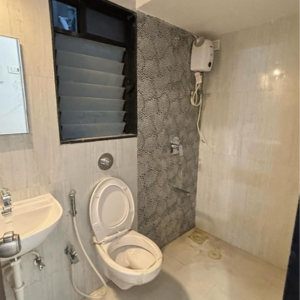 Bathroom in 2 BHK Apartment at Borivali West – for Sale