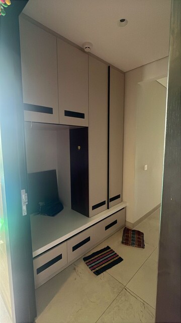 Bathroom in 3 BHK Apartment at Panchshil Towers, Kharadi – for Rent