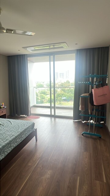 Living Room in 3 BHK Apartment at Panchshil Towers, Kharadi – for Rent