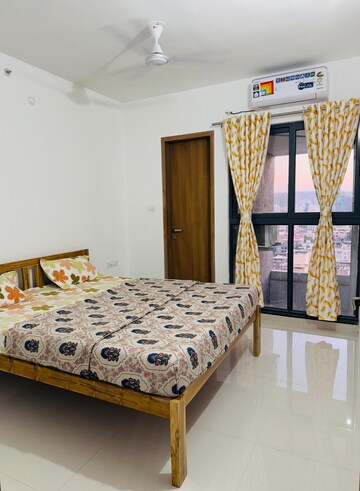 Bedroom in 3 BHK Apartment at Majestique Signature Towers, Balewadi – for Rent