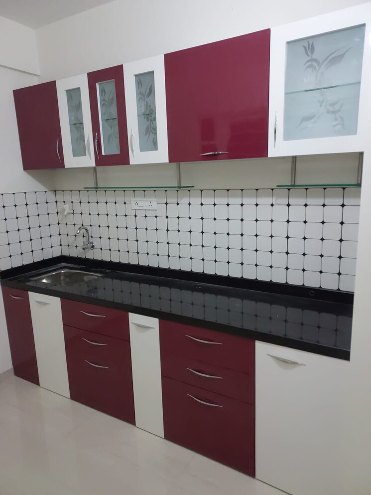 Kitchen, vision-starwest-phase-1 2 Bedroom 513 Sq.Ft. Apartment In Tathawade Pune 8810818