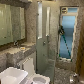 Bathroom in 2 BHK Apartment at Anmol Fortune, Bangur Nagar – for Rent