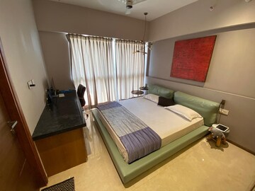 Living Room in 4 BHK Apartment at Lodha Belmondo, Gahunje – for Rent