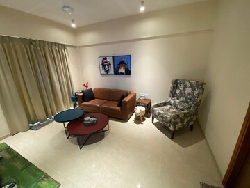Living Room in 4 BHK Apartment at Lodha Belmondo, Gahunje – for Rent