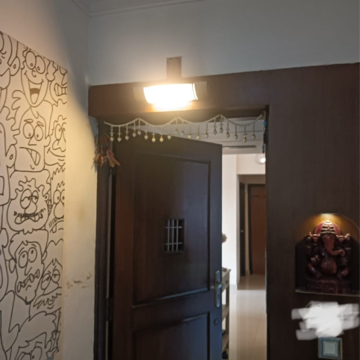 Building Lobby in 2 BHK Apartment at Lokhandwala Residency, Upper Worli – for Rent