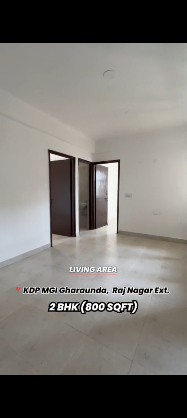 Room, mgi-gharaunda 2 Bedroom 800 Sq.Ft. Apartment In Raj Nagar Extension Ghaziabad 8810907