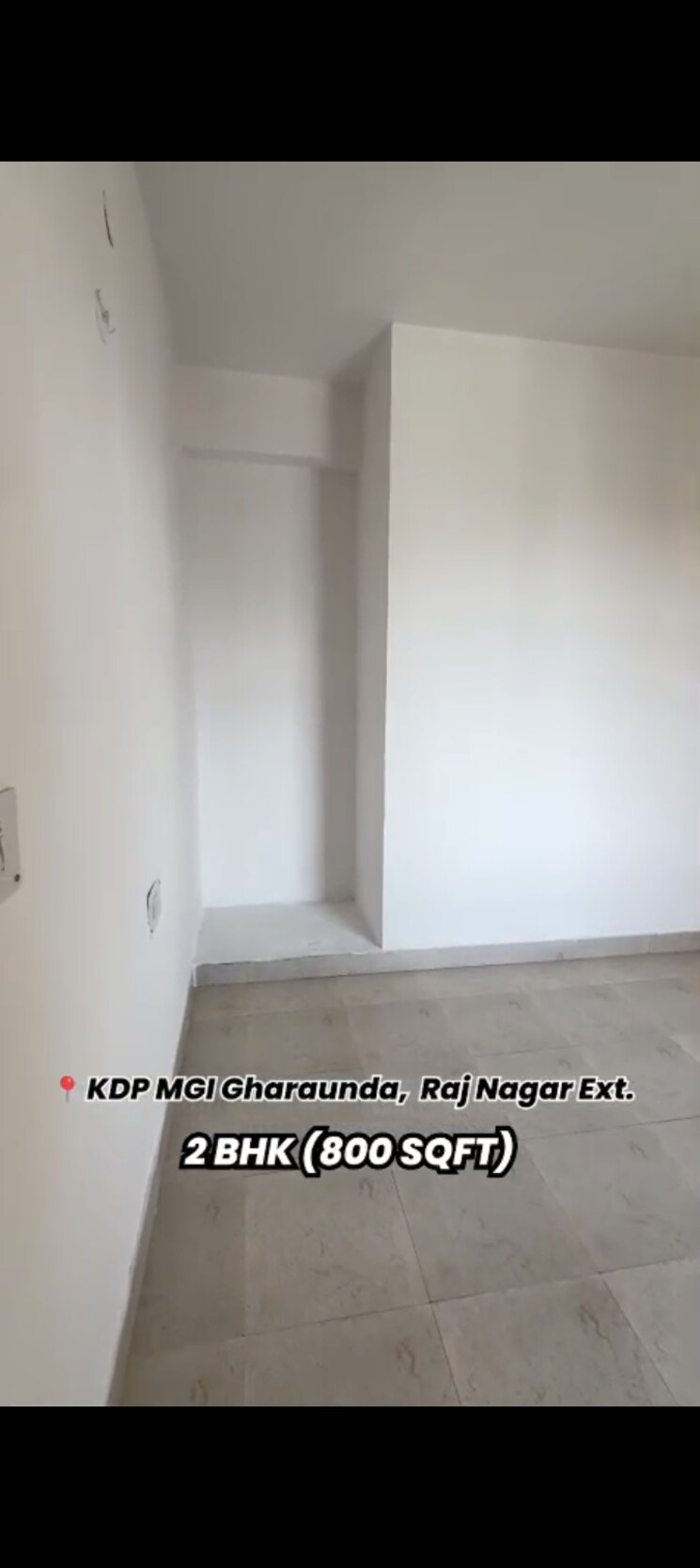 Room, mgi-gharaunda 2 Bedroom 800 Sq.Ft. Apartment In Raj Nagar Extension Ghaziabad 8810907