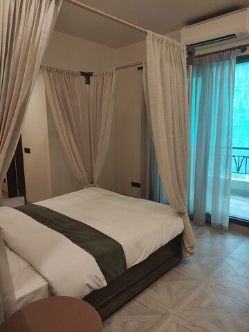 Bedroom in 4 BHK Apartment at Eros Edenwood Towers, Lakkarpur – for Sale