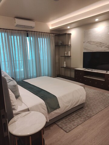 Bedroom in 4 BHK Apartment at Eros Edenwood Towers, Lakkarpur – for Sale