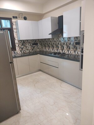 Kitchen in 4 BHK Apartment at Eros Edenwood Towers, Lakkarpur – for Sale