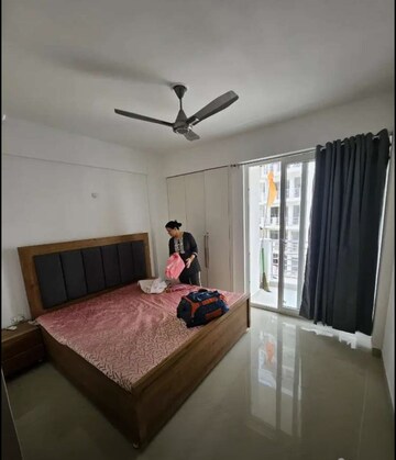 Bedroom in 3 BHK Apartment at Urban Axis Urban Woods, Sushant Golf City – for Rent