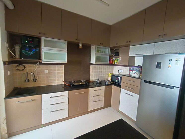 Kitchen, uber-verdant 3 Bedroom 1596 Sq.Ft. Apartment In Sarjapur Road Bangalore 8810901