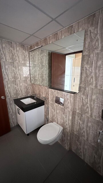 Bathroom in 3 BHK Apartment at Shapoorji Pallonji Joyville Gurgaon, Sector 102 – for Rent